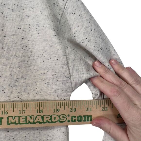 Nwt Ann Taylor LOFT Speckled Sweater in Light Grey with 3/4 Sleeves, Size small - Picture 12 of 12
